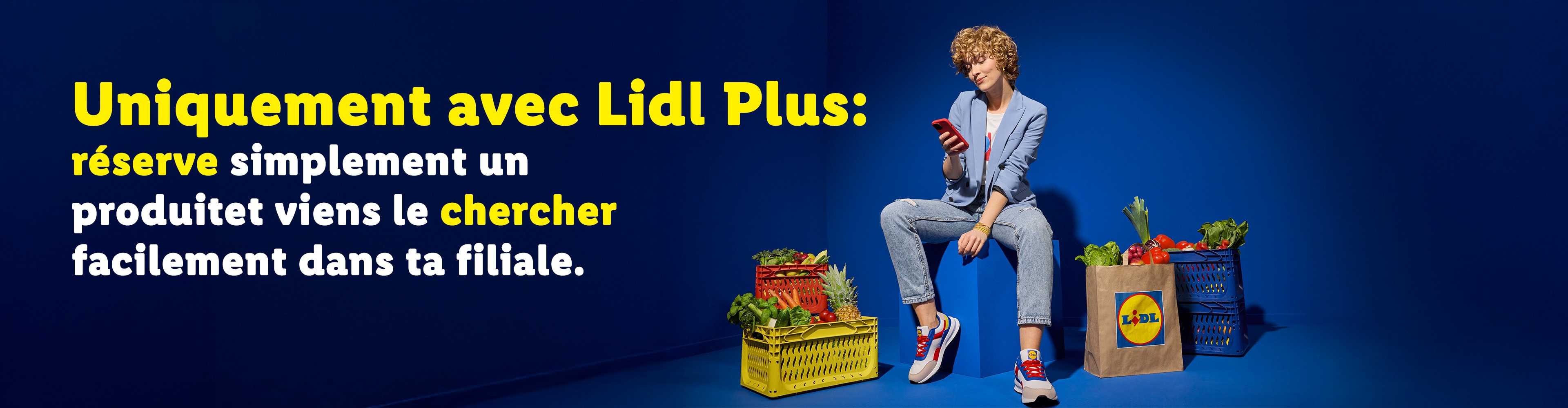 Lidl Plus: Commandez facilement en ligne et récupérez en magasin.