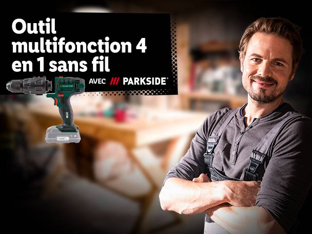 Promo Parkside outil multifonction chez Lidl