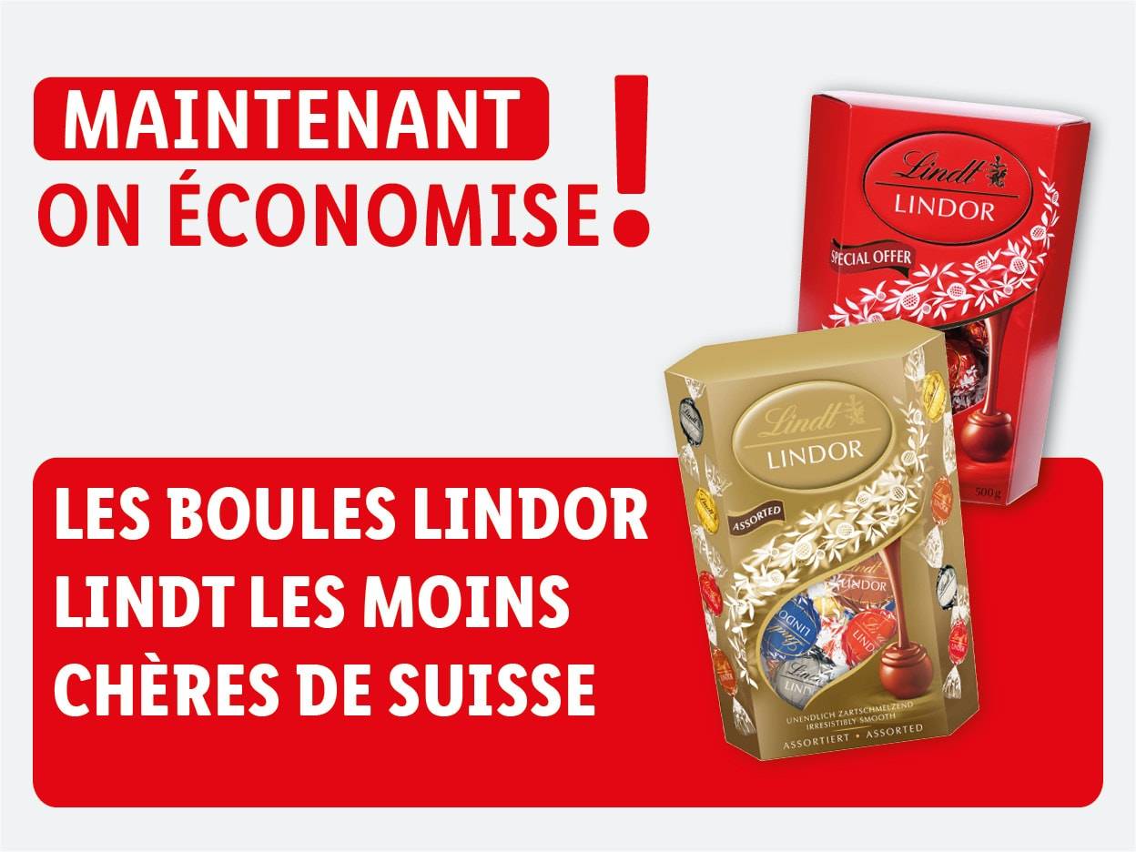 Boules Lindor Lindt : Economisez maintenant !