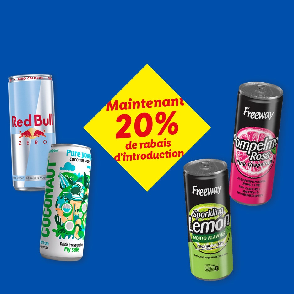 Maintenant 20% de rabais d'introduction