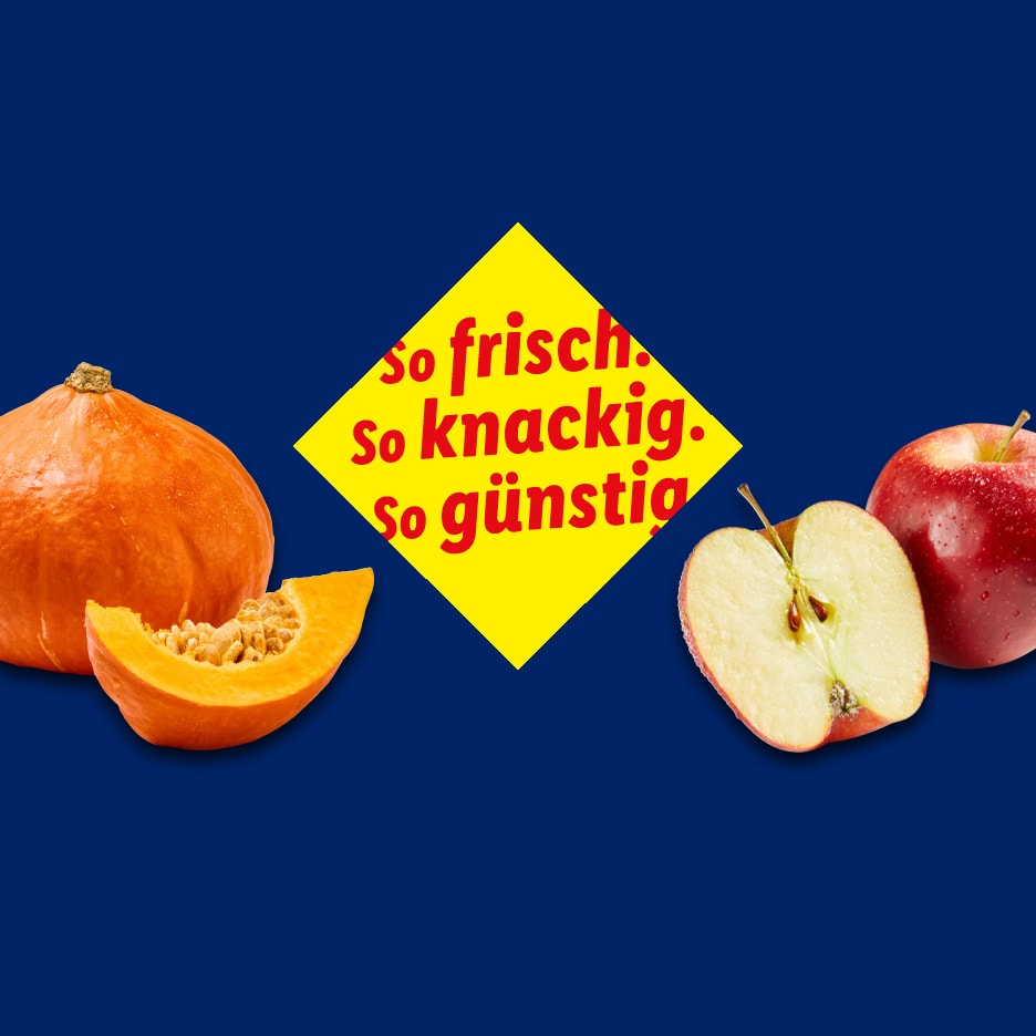 So frisch. So knackig. So günstig.