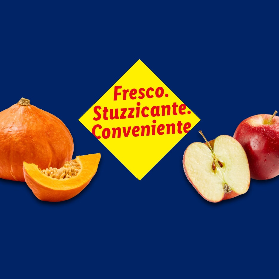 Fresco. Stuzzicante. Conveniente.