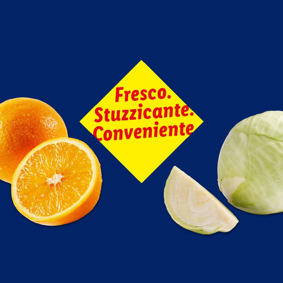 Fresco. Stuzzicante. Conveniente.
