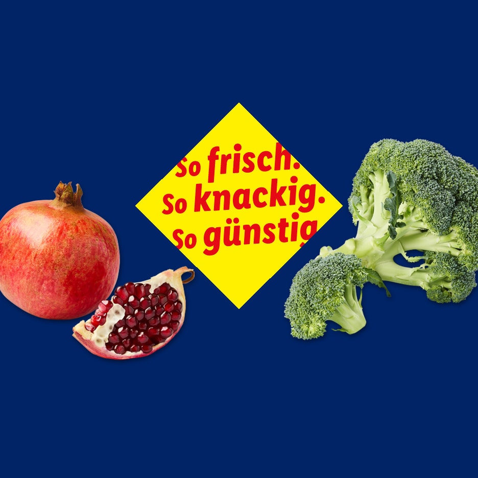 So frisch. so knackig. So günstig.