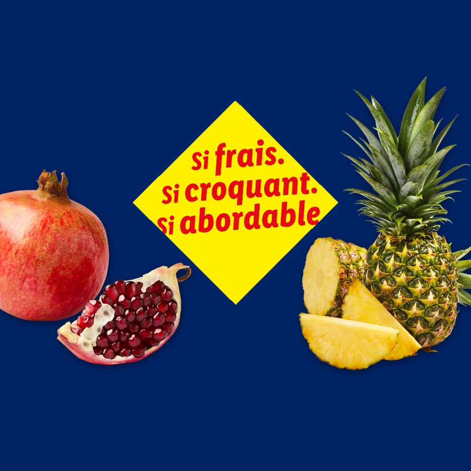 Si frais. Si croquant. Si abordable.