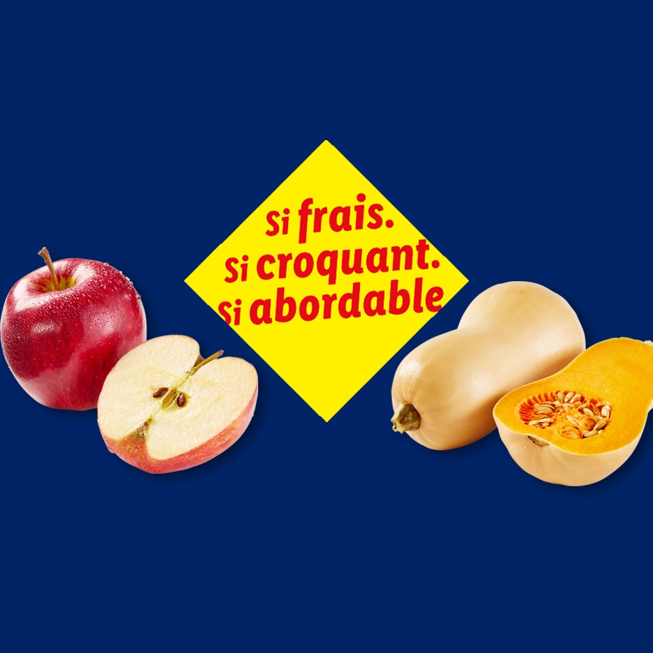 Si frais. Si croquant. Si abordable.