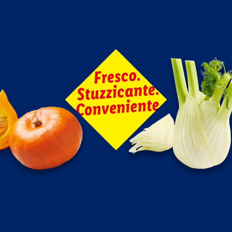 Fresco. Stuzzicante. Conveniente.