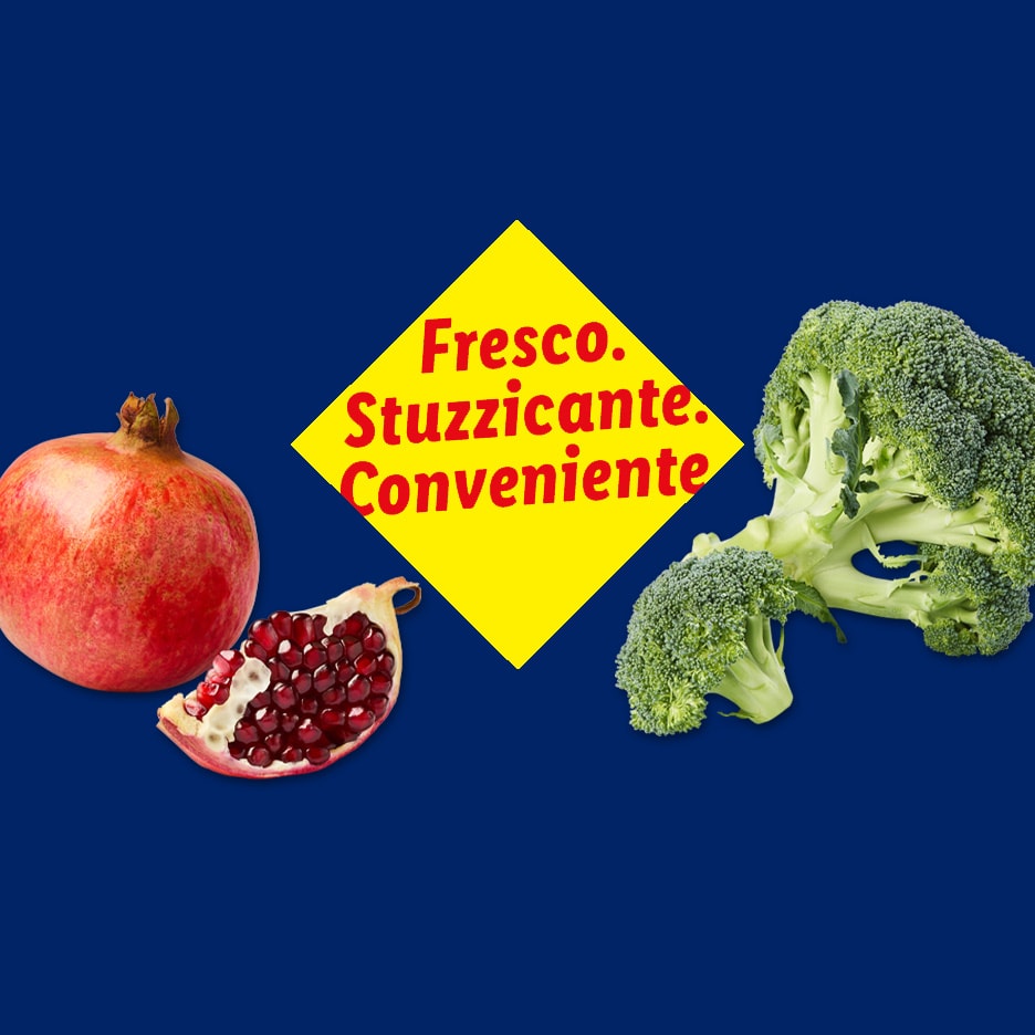 Fresco. Stuzzicante. Conveniente.
