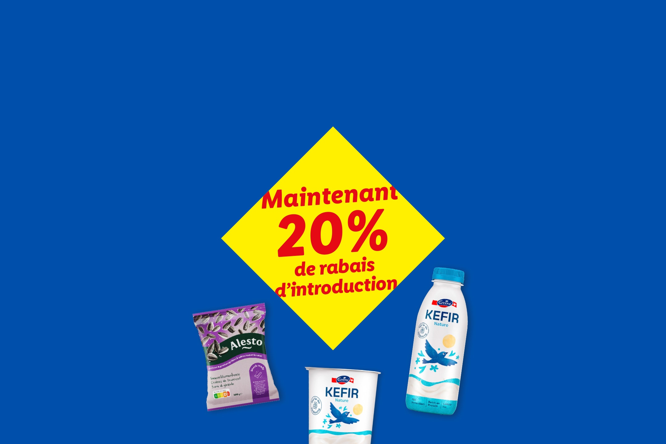 Maintenant 20% de rabais d'introduction