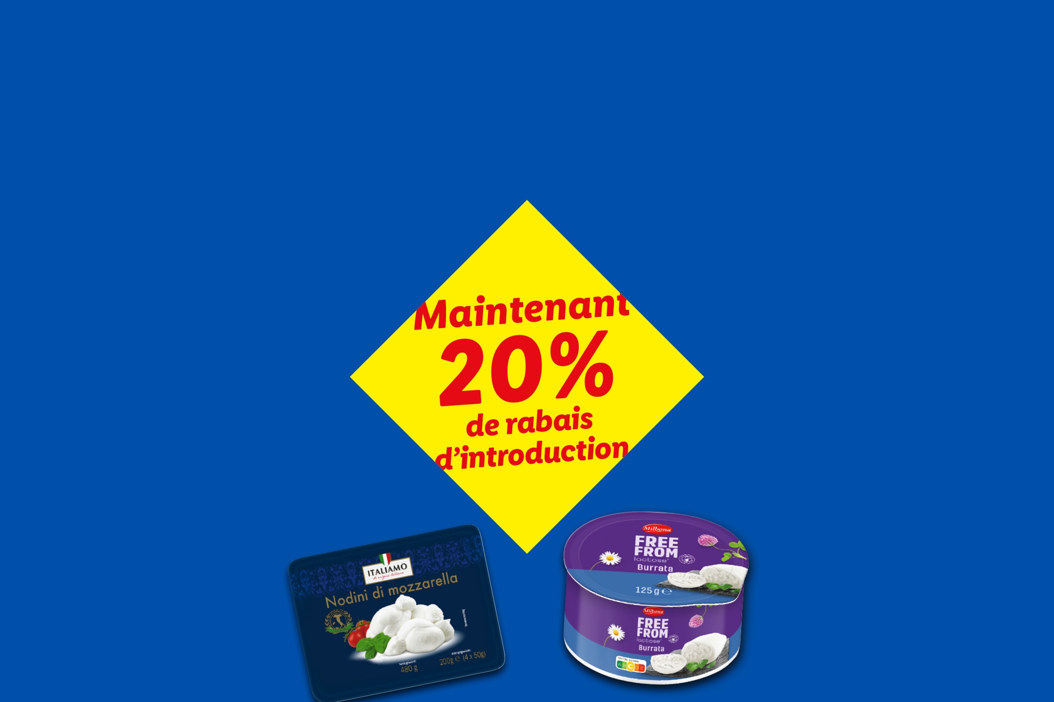 Maintenant 20% de rabais d'introduction