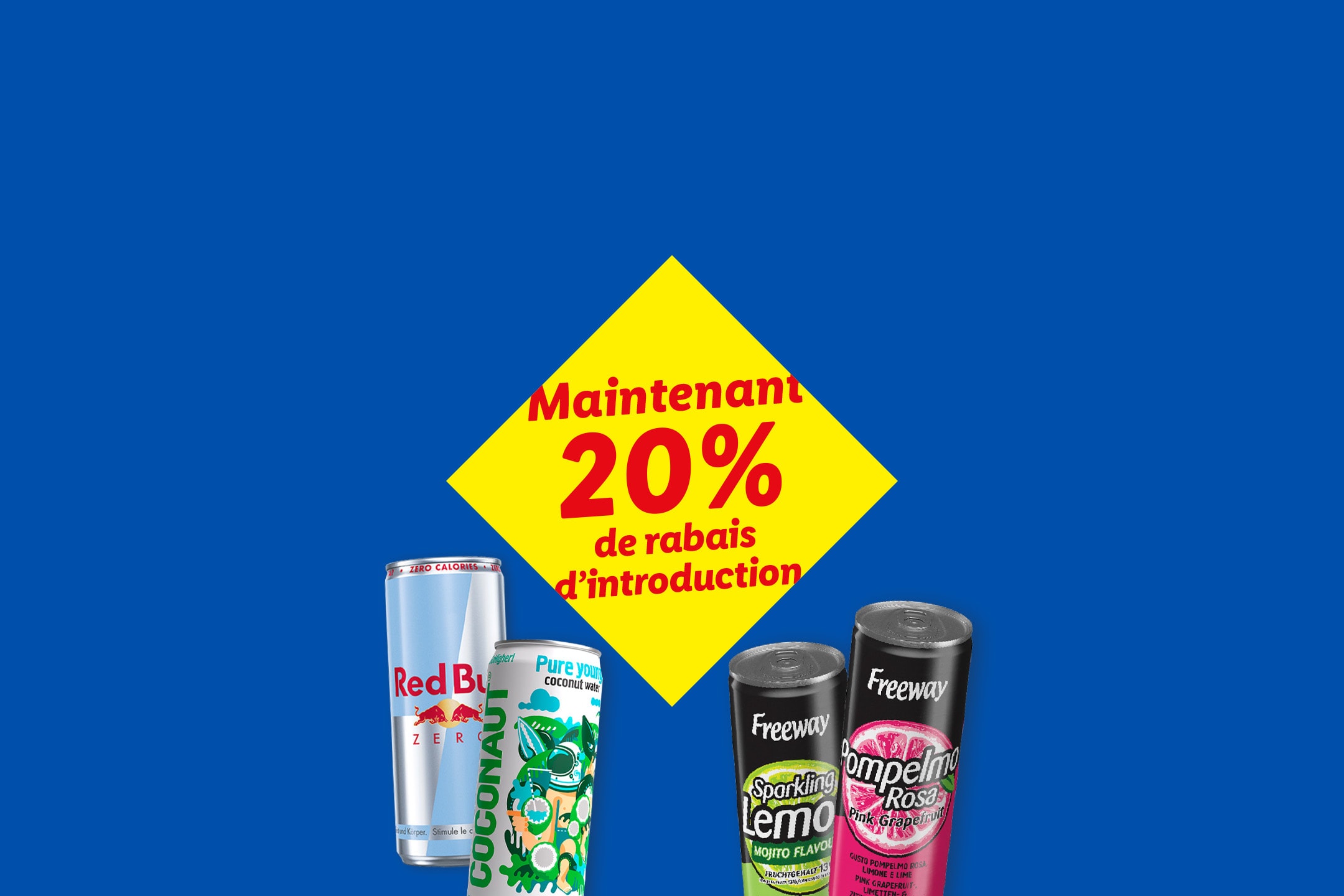 Maintenant 20% de rabais d'introduction