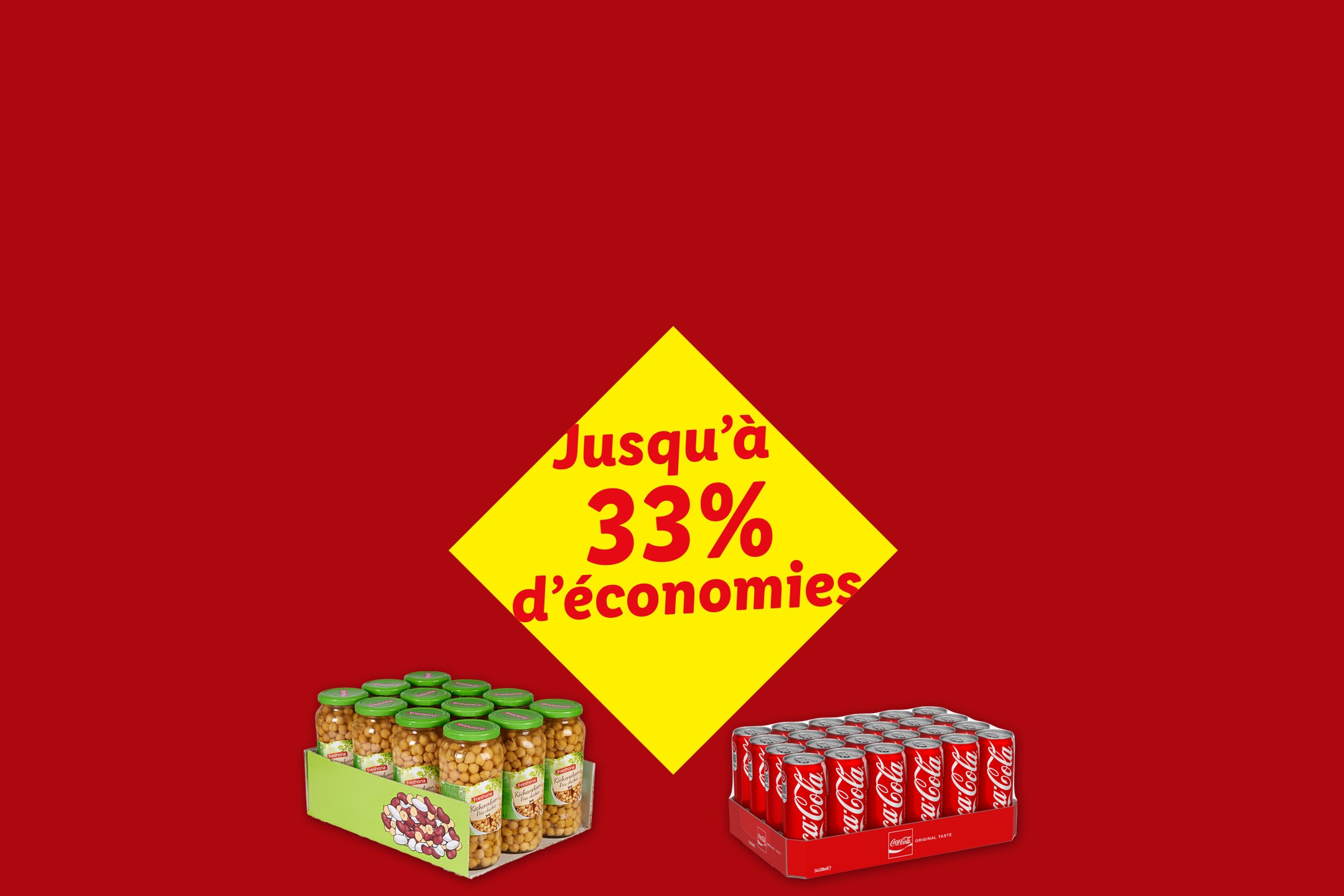 Jusqu'à 33% d'économies