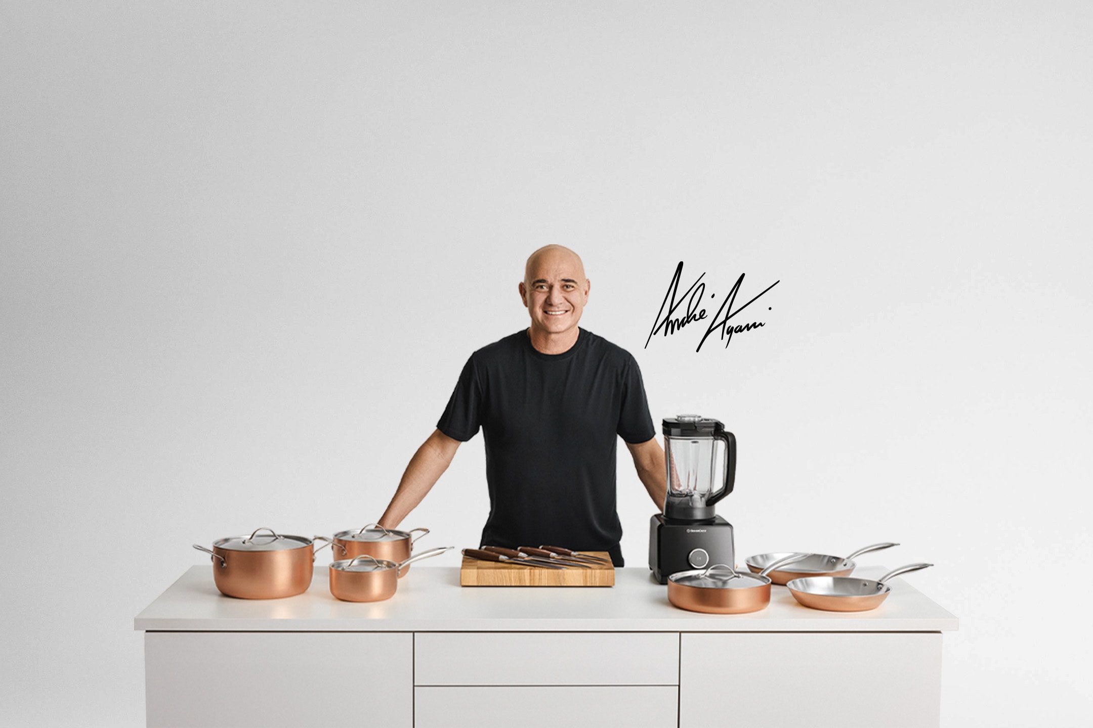 Innovativo. Intuitivo. Semplice. Andre Agassi