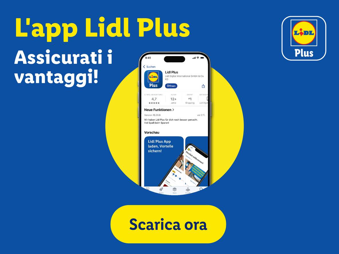 L'app Plus con vantaggi, scarica ora.