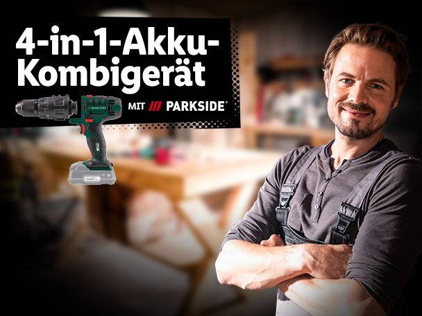 4-in-1-Akku-Kombigerät