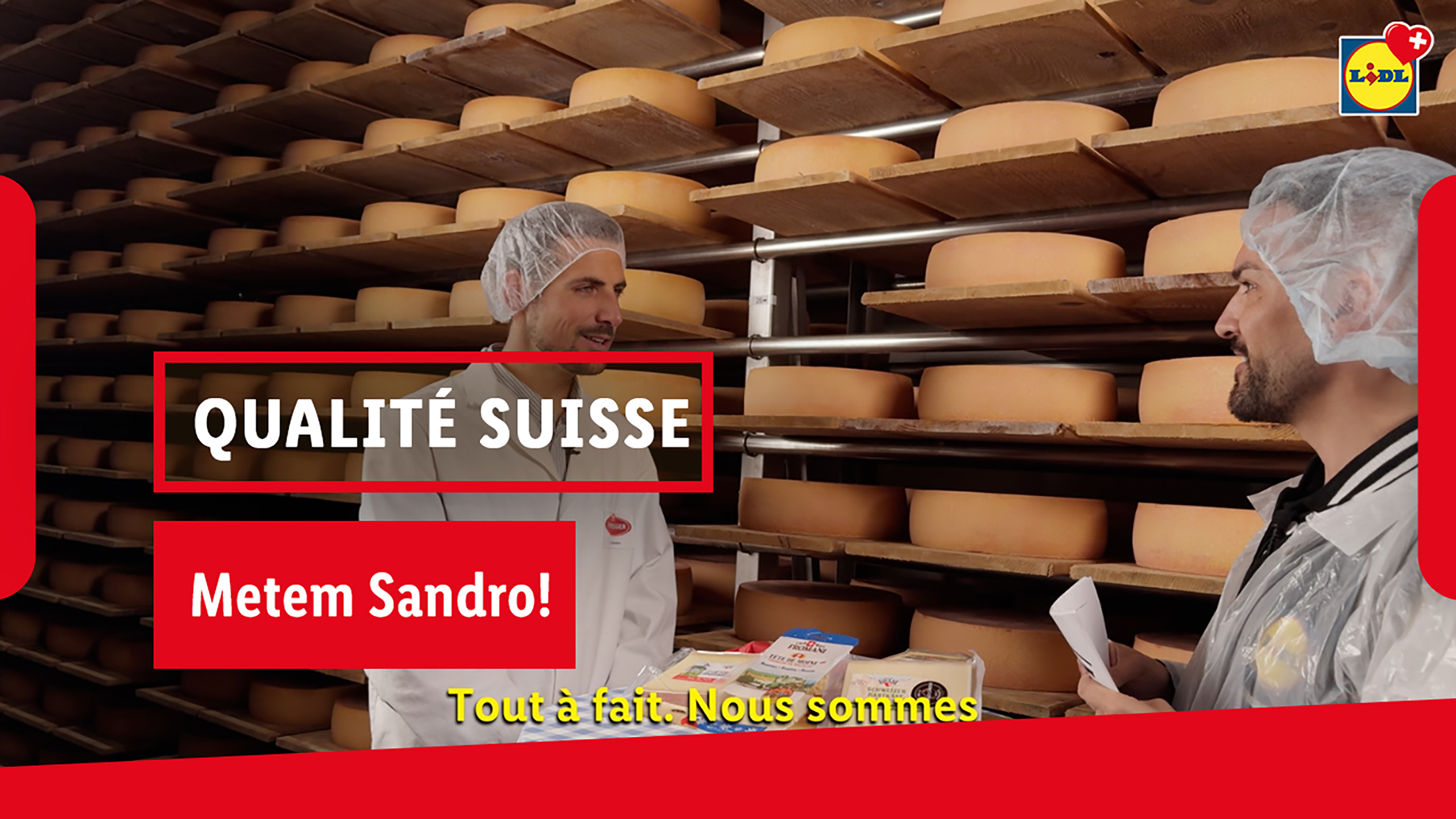 Formaggi svizzeri di alta qualità Lidl.
