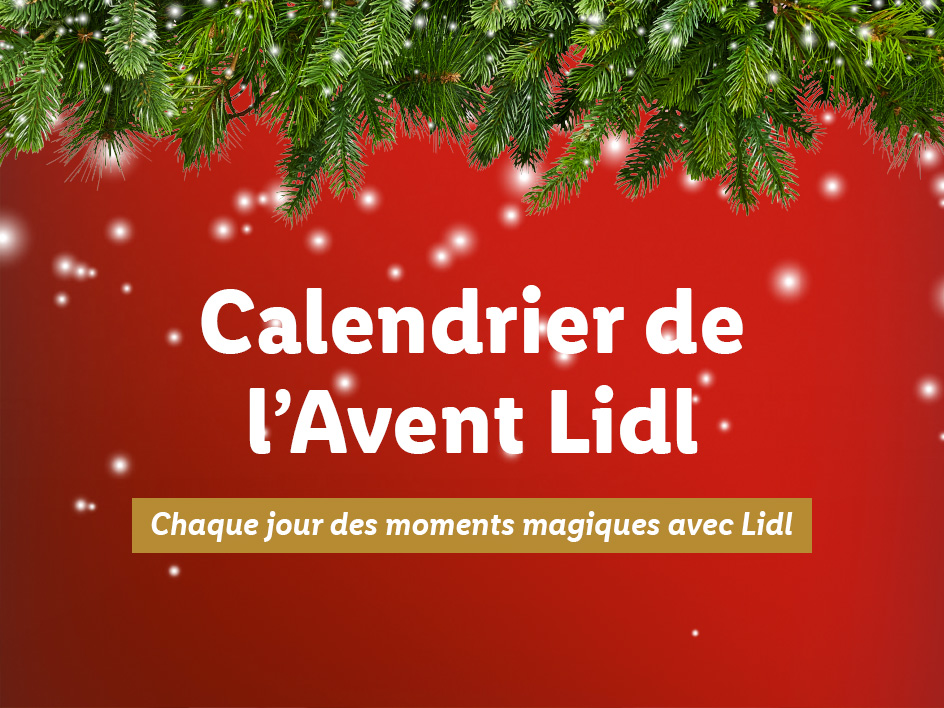 Calendrier de l’Avent Lidl