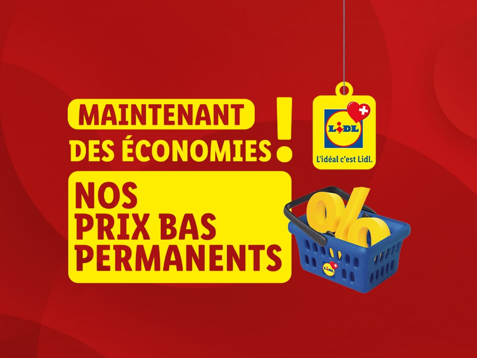 Depuis le début de l’année, plus de 300 produits durablement moins cher!