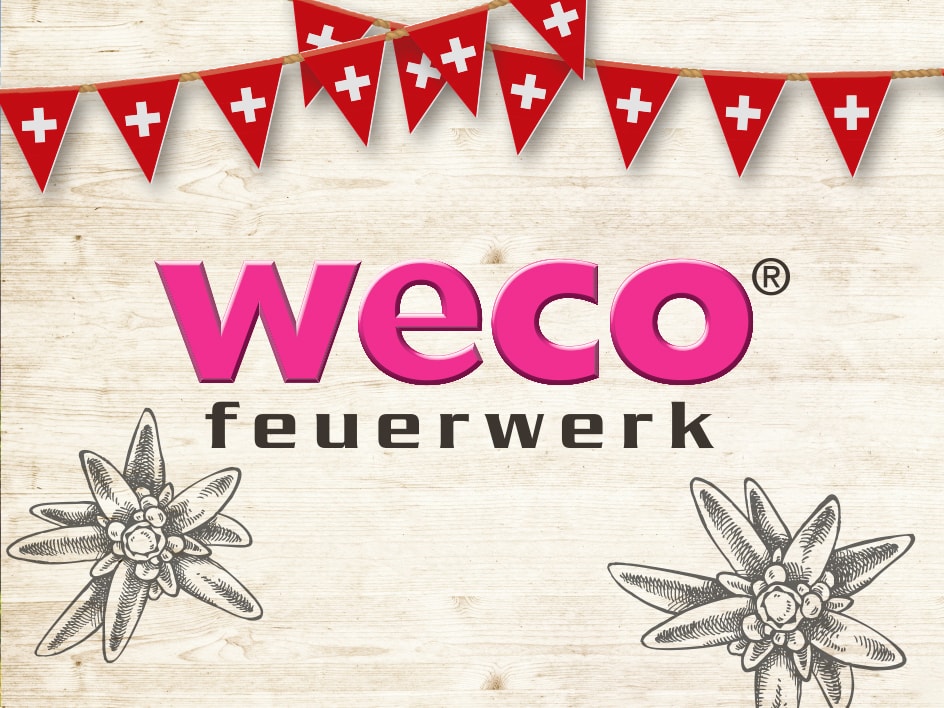 Weco Feuerwerk: Schweizer Feuerwerk.