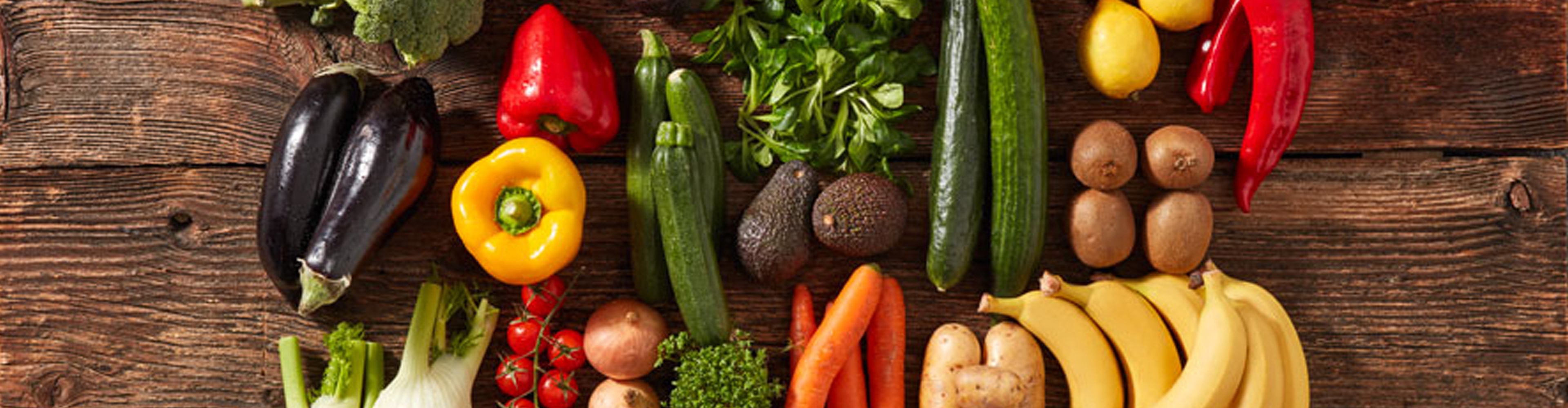 Les légumes et les fruits : c’est eux qui apportent de la couleur dans nos assiettes.