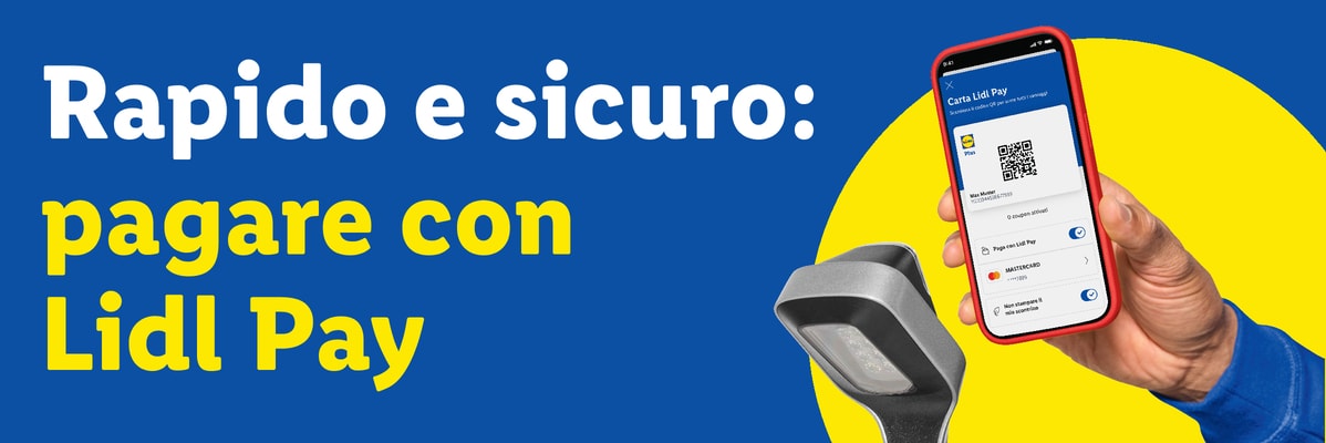 Veloce e sicuro: Pagare con l'app del supermercato che mostra un codice QR.