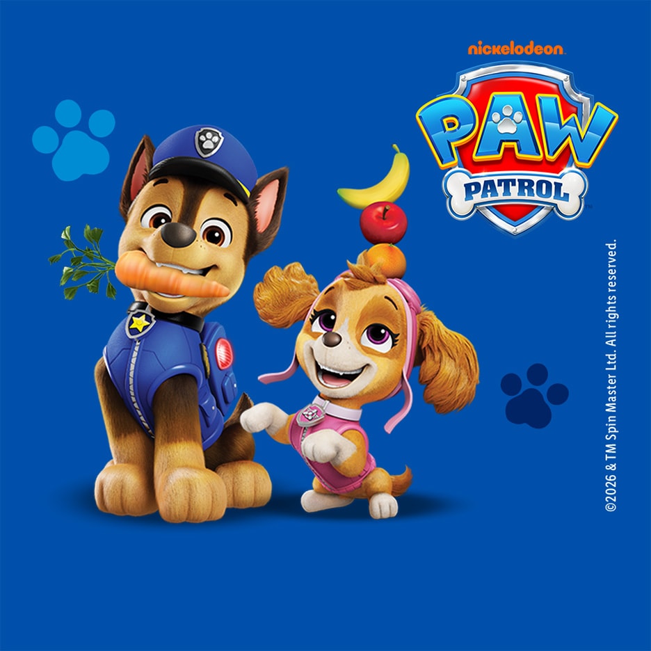 nickelodeon. PAW PATROL ©2026 & TM Spin Master Ltd. All rights reserved.