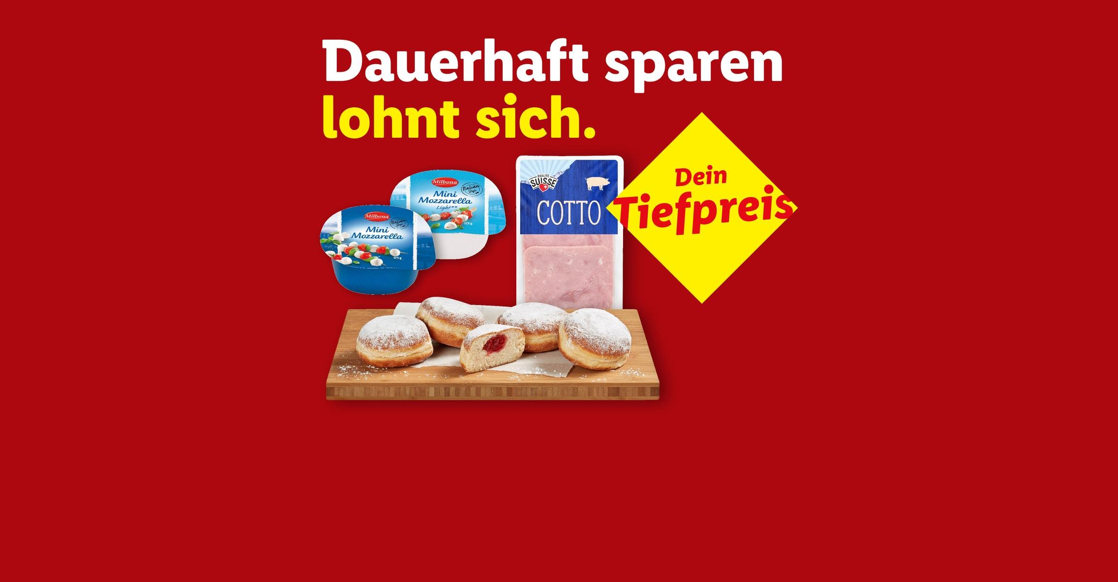 Dauerhaft sparen lohnt sich. Dein Tiefpreis