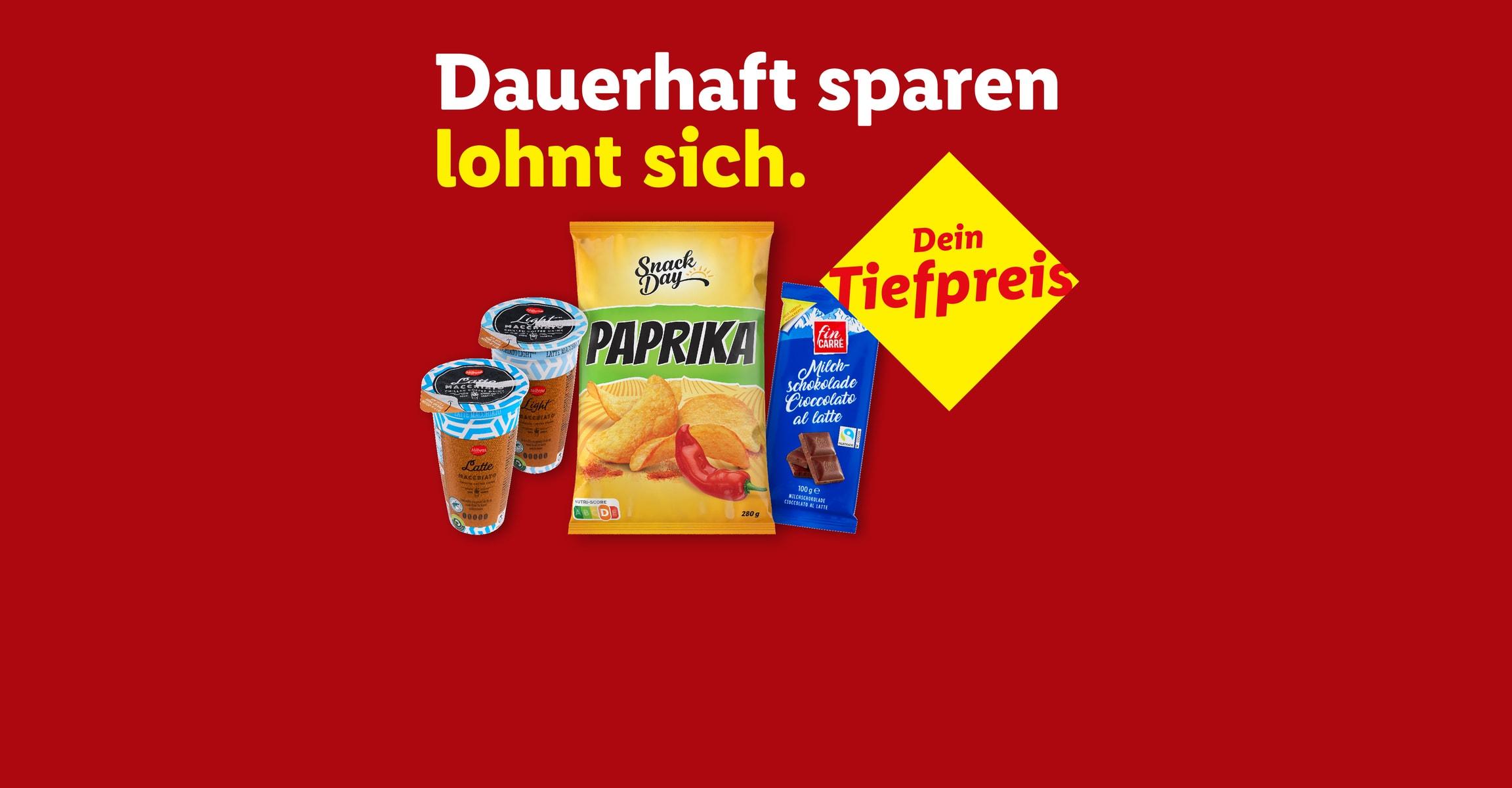 Dauerhaft sparen lohnt sich. Dein Tiefpreis
