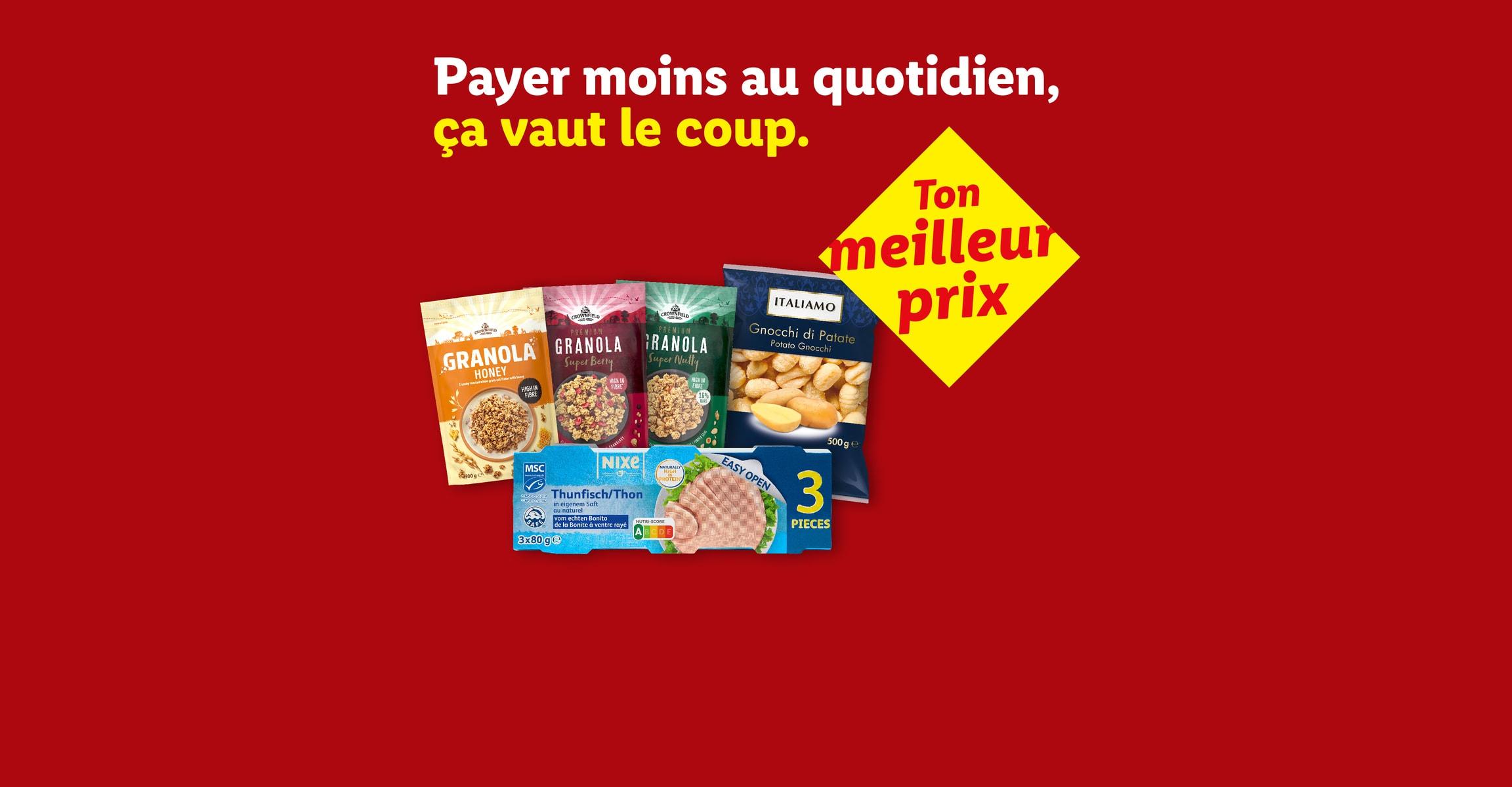 Payer moins au quotidien, ça vaut le coup. Ton meilleur prix