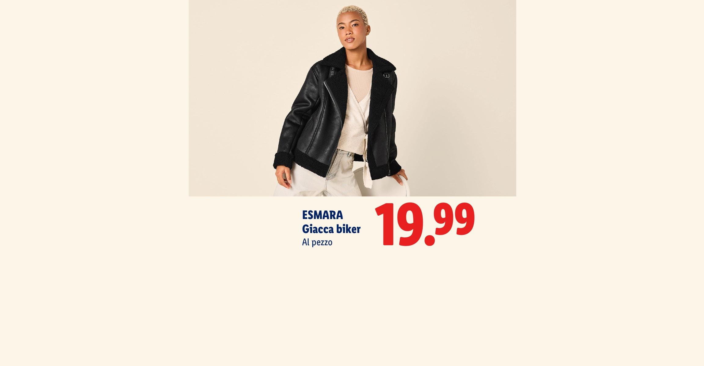 ESMARA Giacca biker Al pezzo CHF 19.99