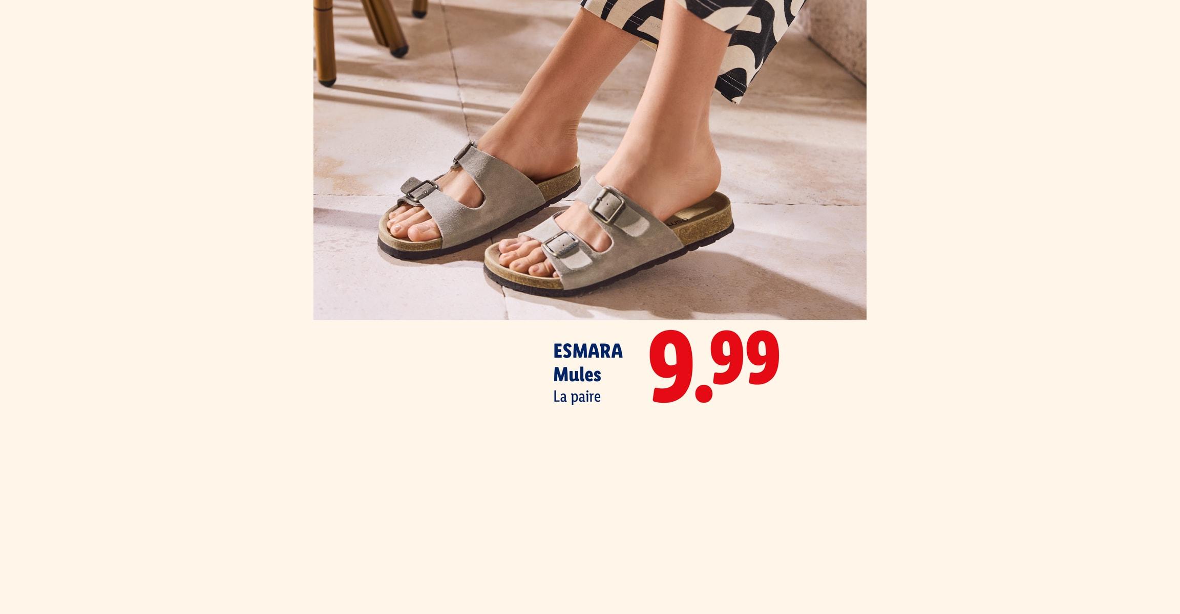 ESMARA Mules La paire CHF 9.99