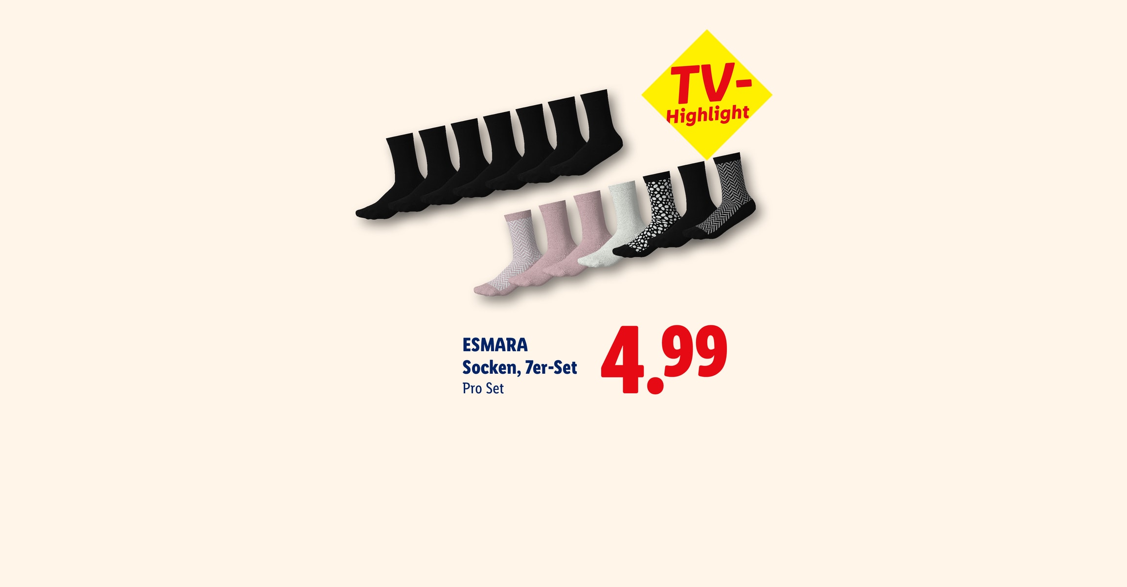 ESMARA Socken, 7er-Set Pro Set CHF 4.99