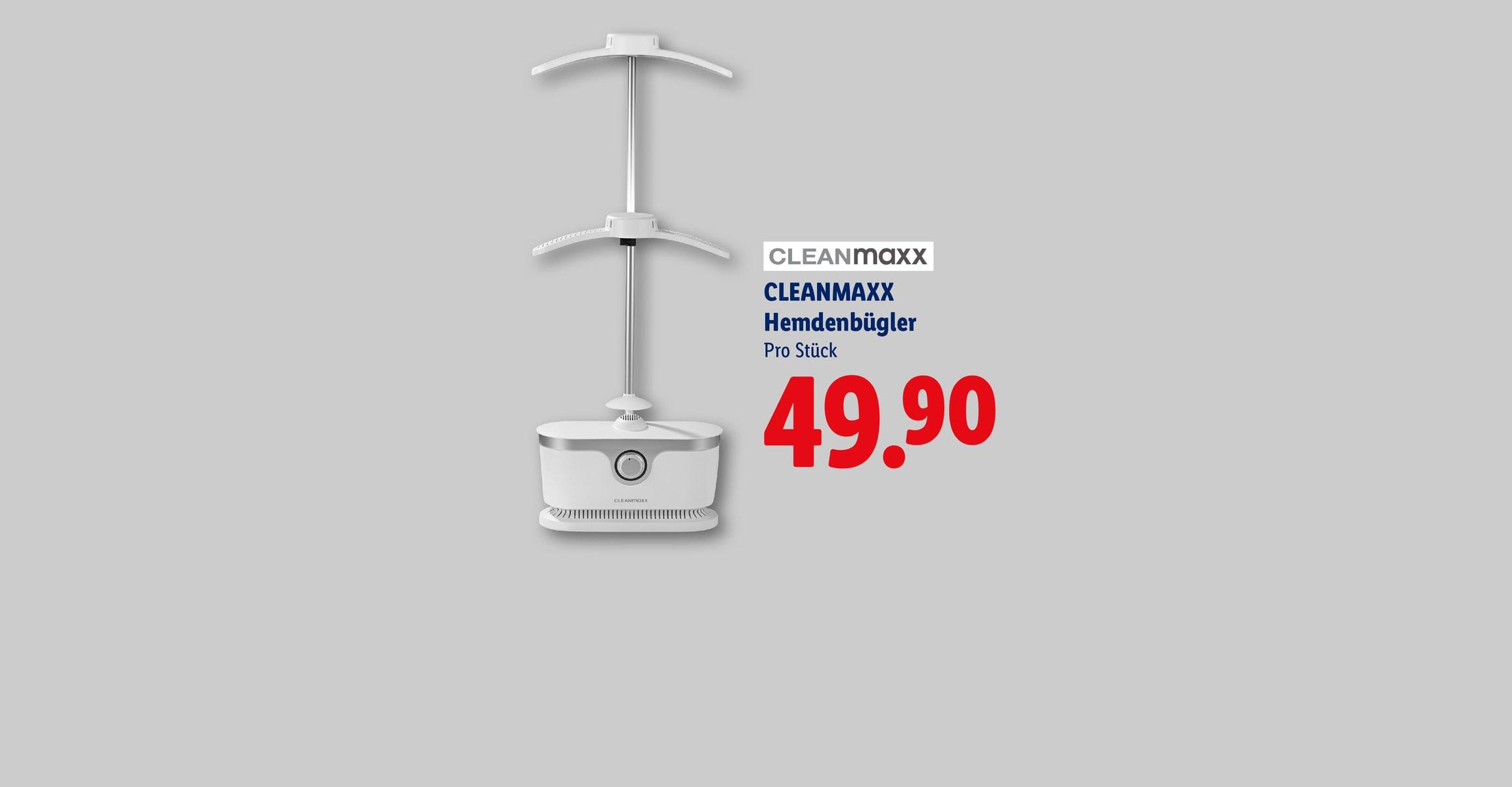 CLEANMAXX Hemdenbügler Pro Stück CHF 49.90