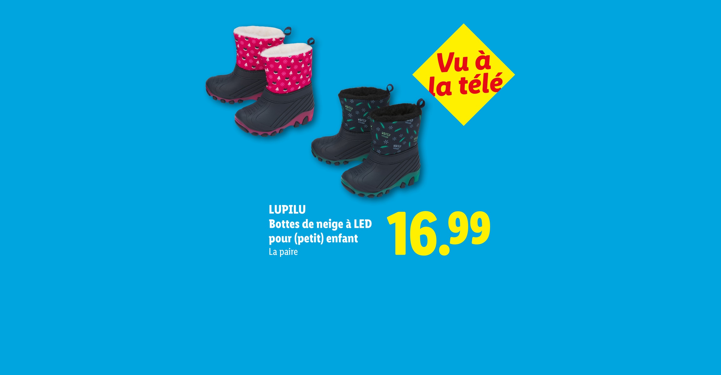 Généré par AI: LUPILU Bottes de neige à LED pour (petit) enfant La paire CHF 16.99