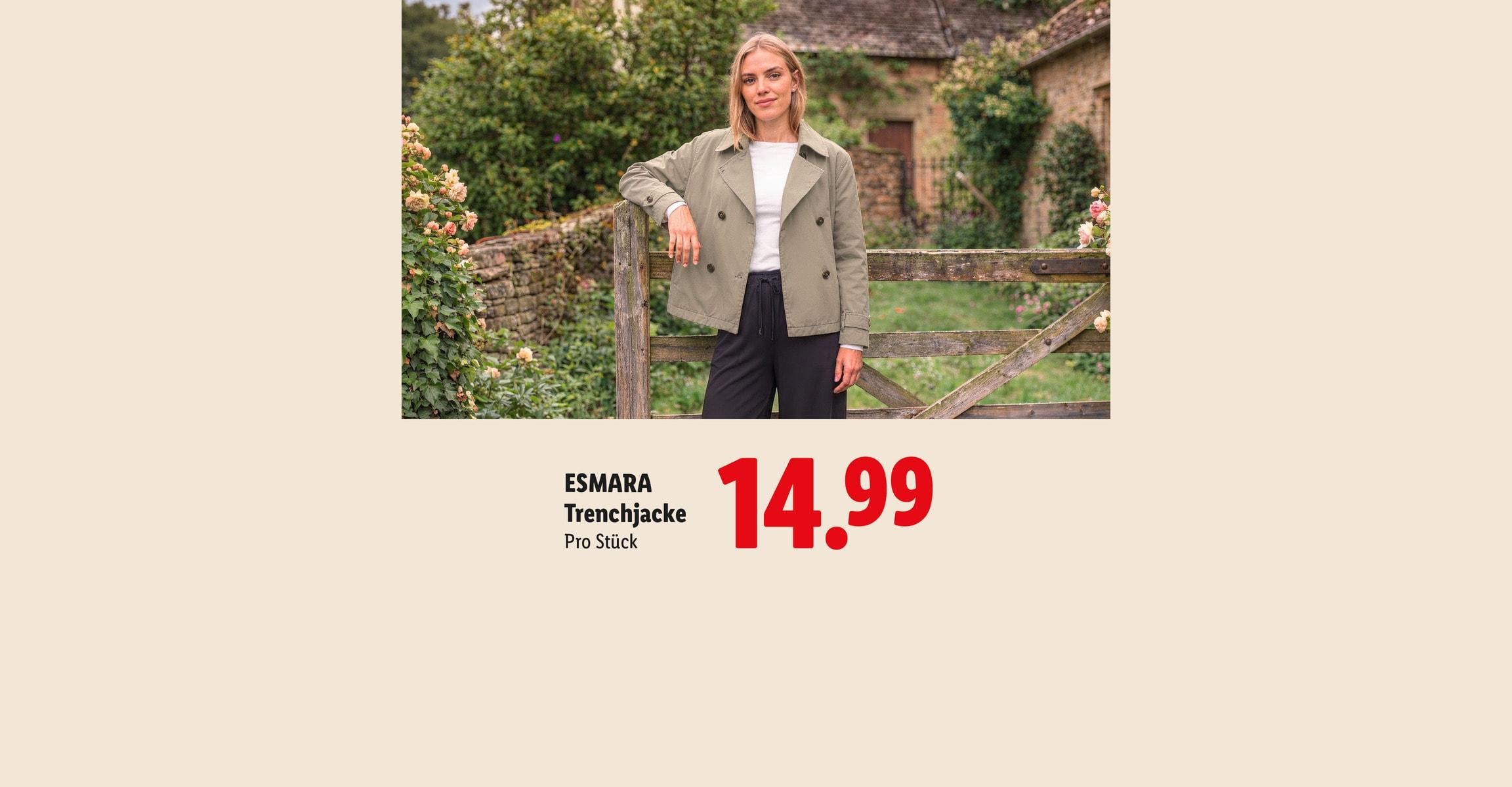 ESMARA Trenchjacke Pro Stück CHF 14.99