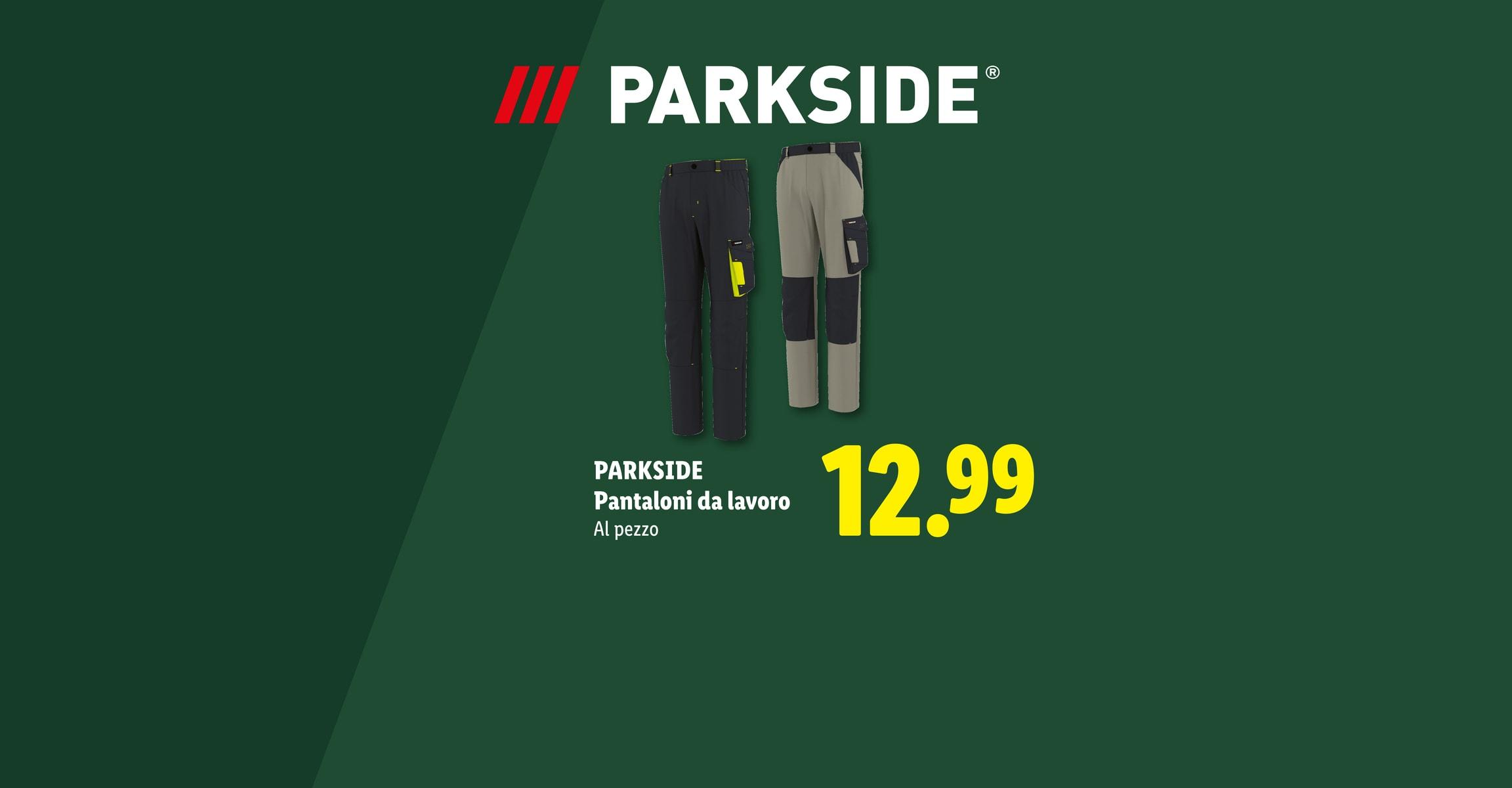 PARKSIDE Pantaloni da lavoro Al pezzo CHF 12.99