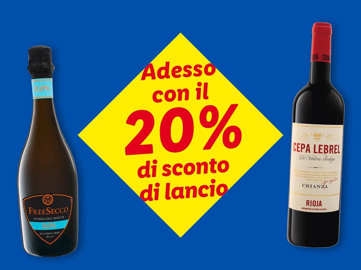 Adesso con il 20% di sconto di lancio